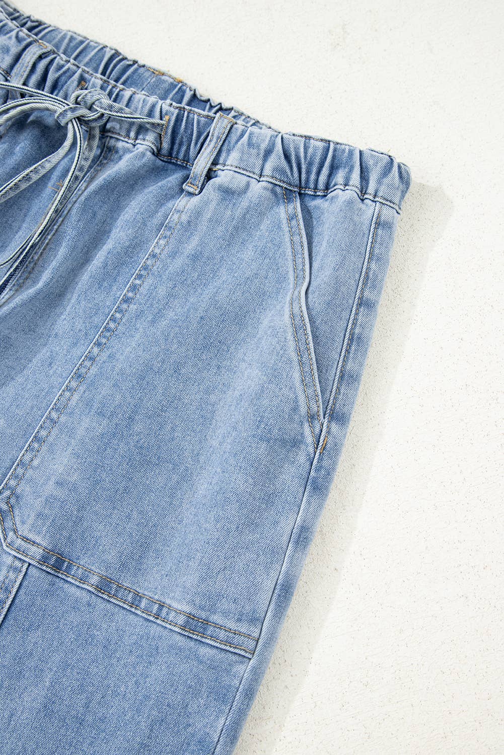 Wide Leg Demin Pants