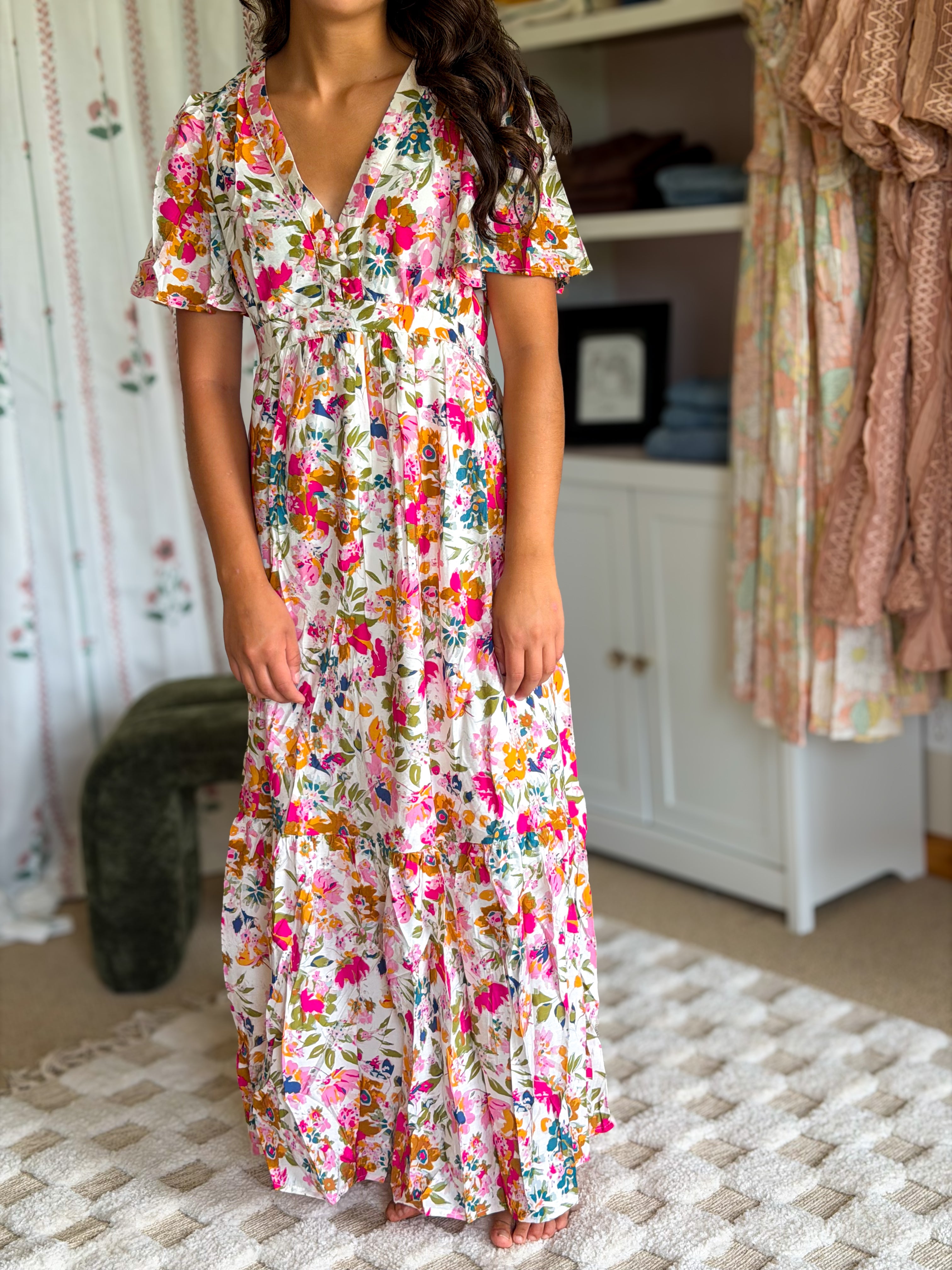 Floral  Maxi Dress