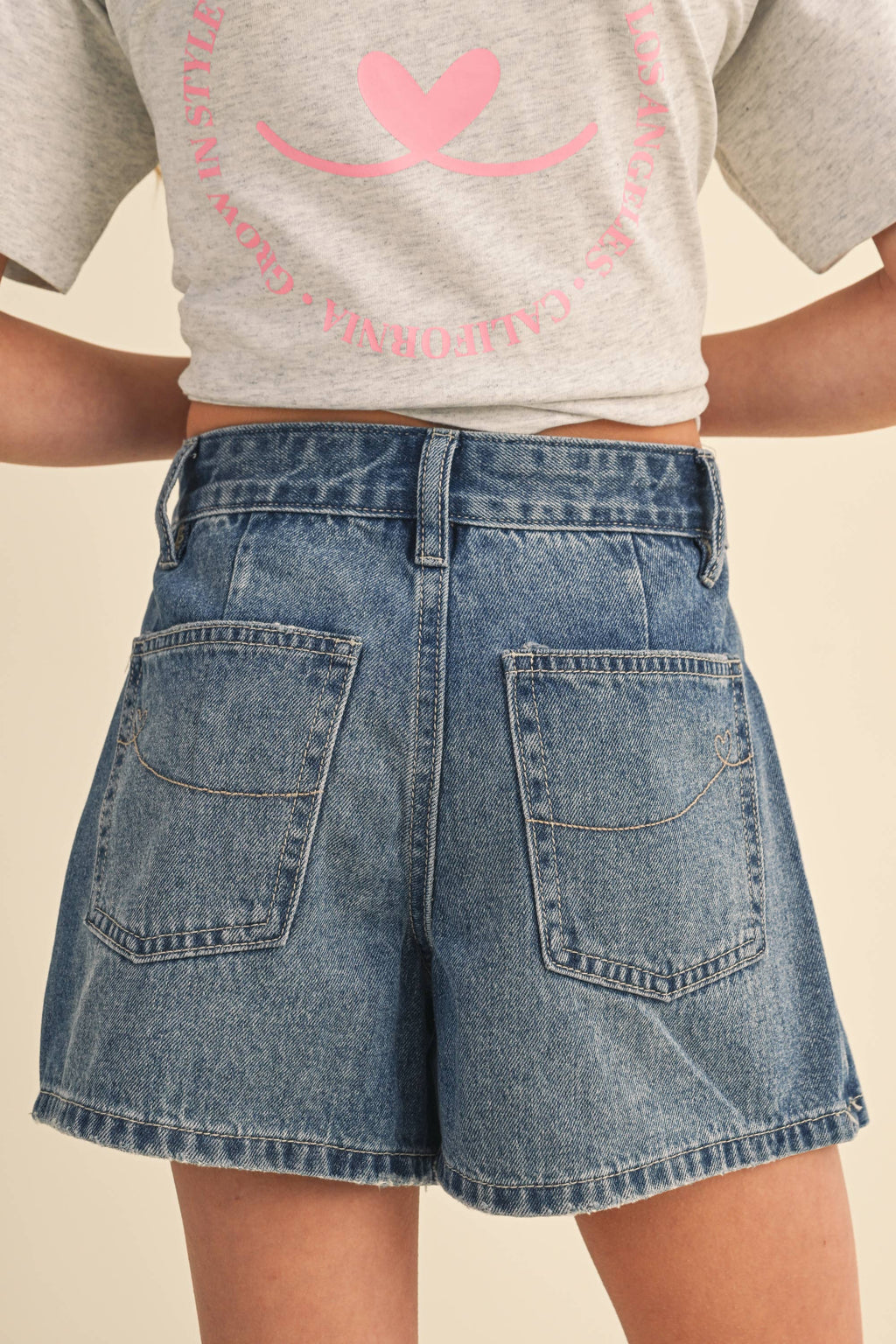 Denim Skort