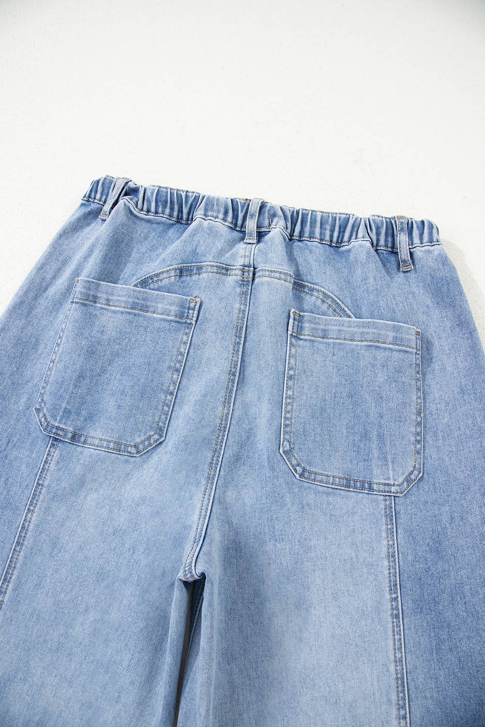 Wide Leg Demin Pants
