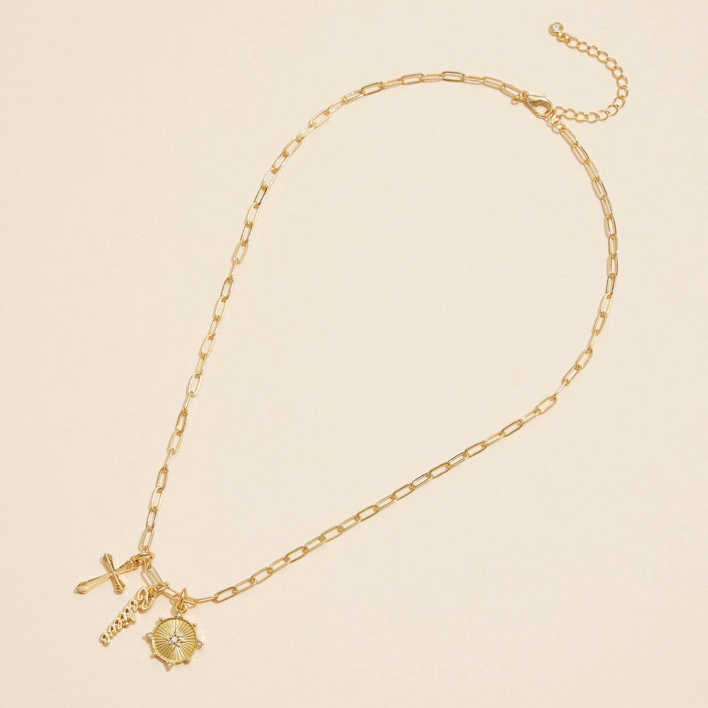 Believe Charm Necklace