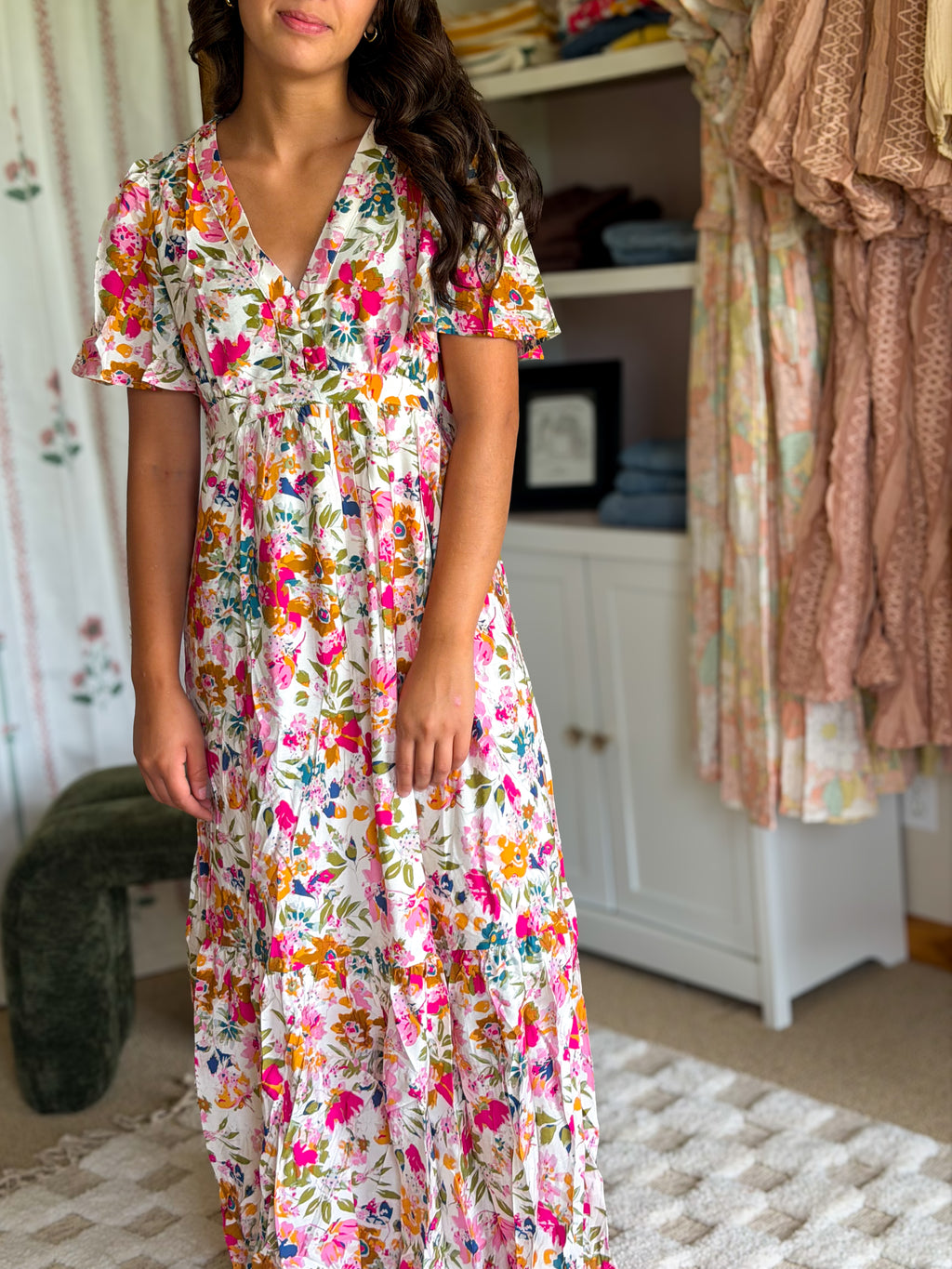 Floral  Maxi Dress