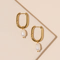 Pearl Charm Earings