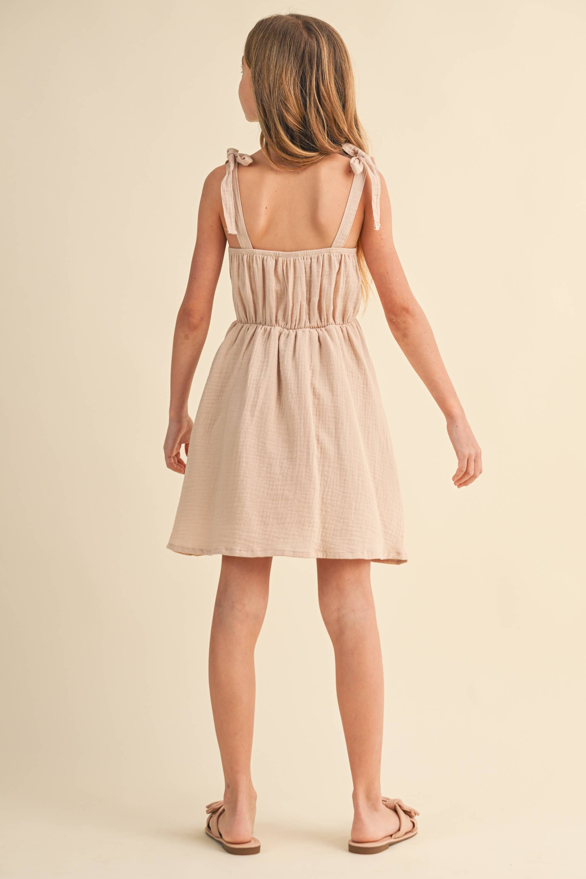 Crochet Tie Shoulder Dress