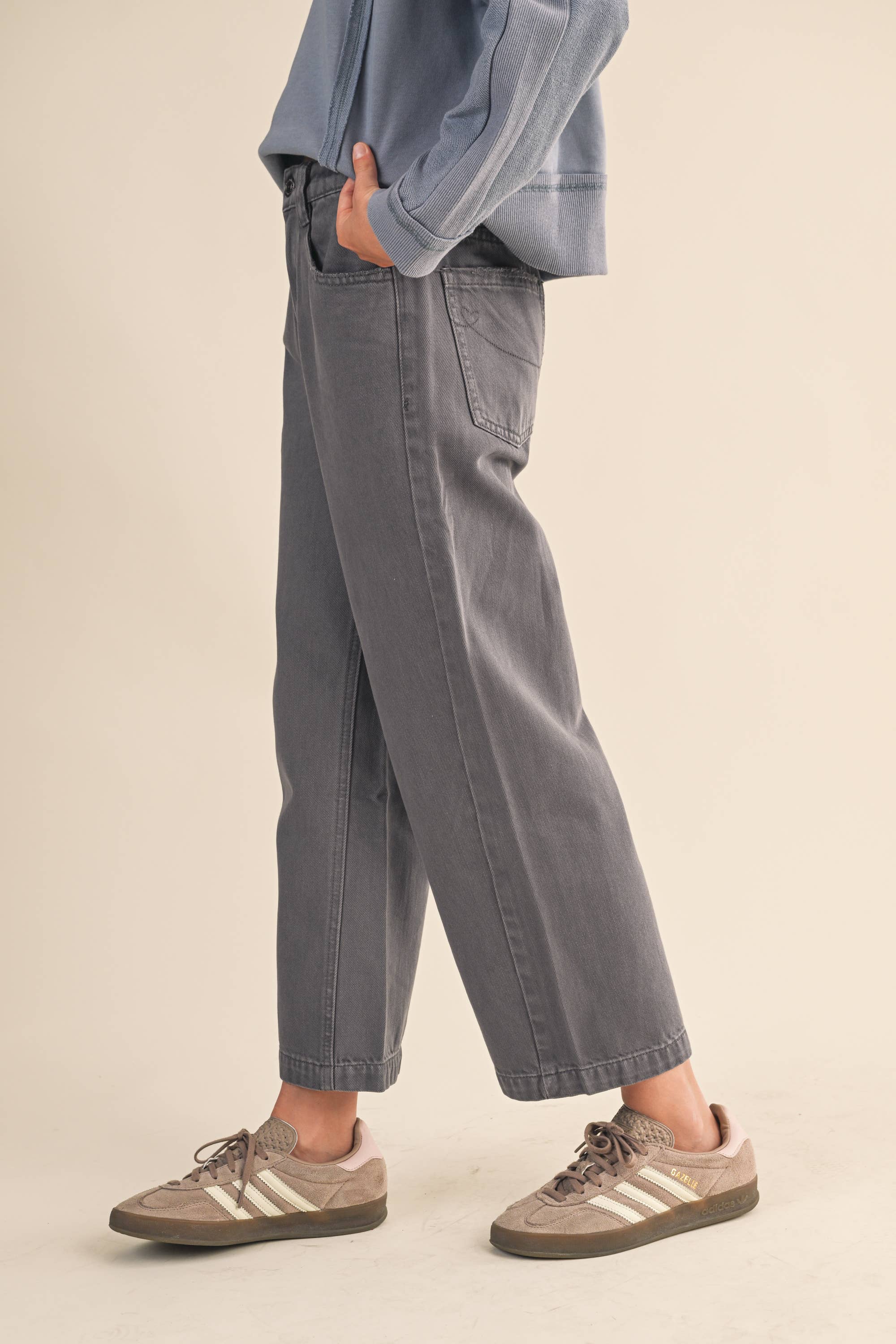 Tween Barrel Jeans